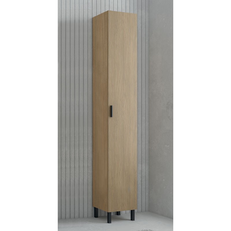 Drop Στήλη 35 Slavonia Oak & Strada 5SLU030LO Στήλη Επίπλου Μπάνιου