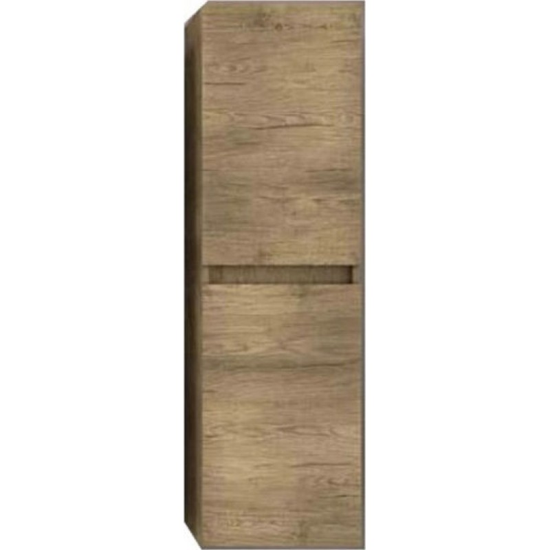 Drop Luxus Στήλη Μπάνιου Τοίχου Μ34xΒ34xΥ118cm Φυσικό Ξύλο 5SLR035WD