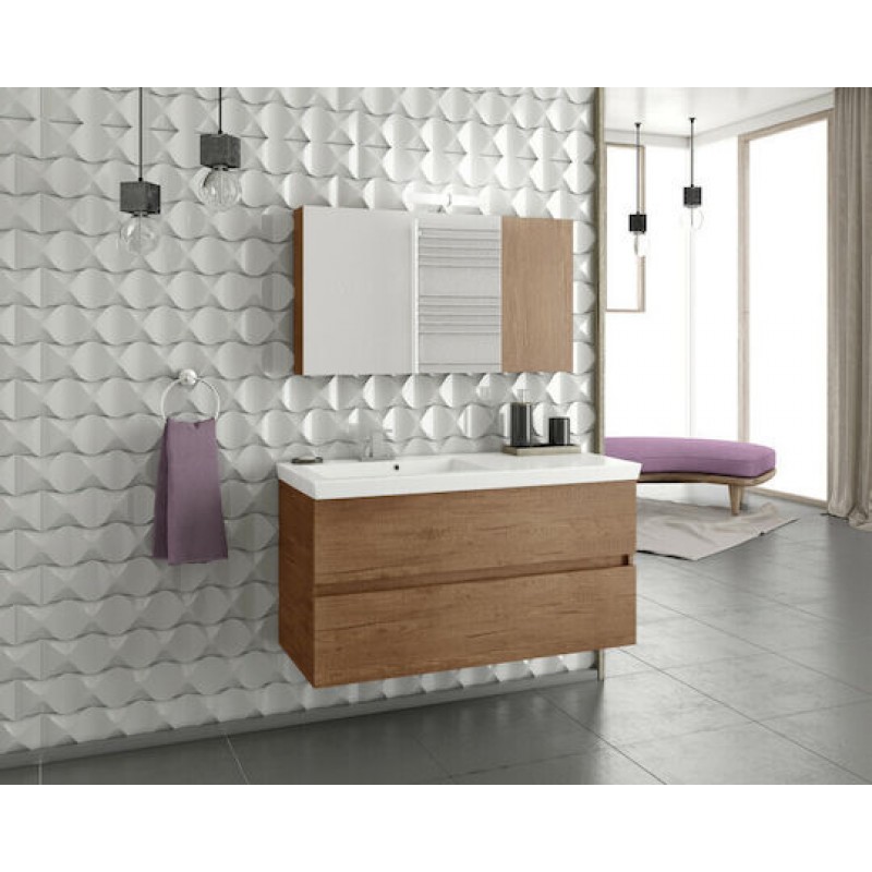 Έπιπλο Μπάνιου LUXUS 100 PL WOOD
