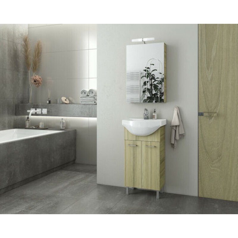 Έπιπλο Μπάνιου RITMO 45 NATURAL OAK 48302134