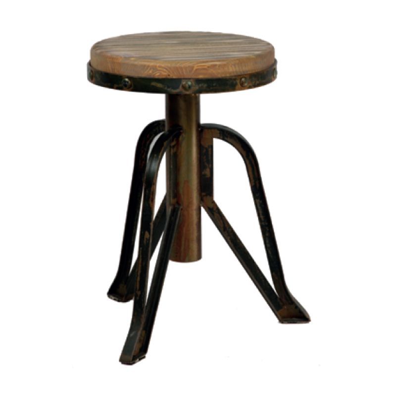 Μεταλλικό Σκαμπό Χαμηλό- FS 604