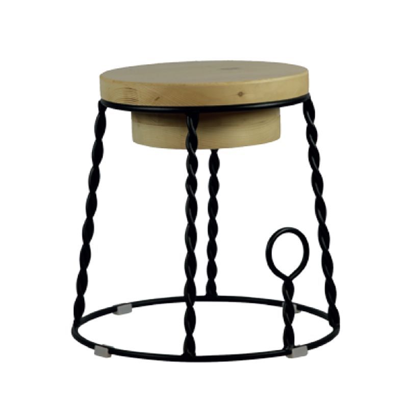 Μεταλλικό Σκαμπό Χαμηλό - FS 651