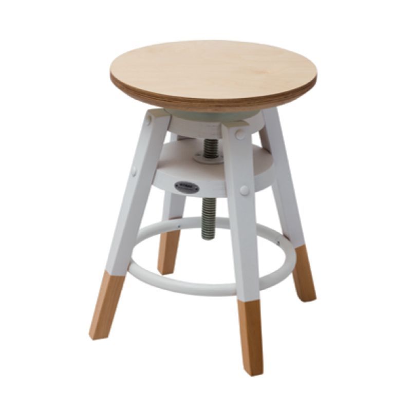 Ξύλινο Σκαμπό Χαμηλό - MS 38