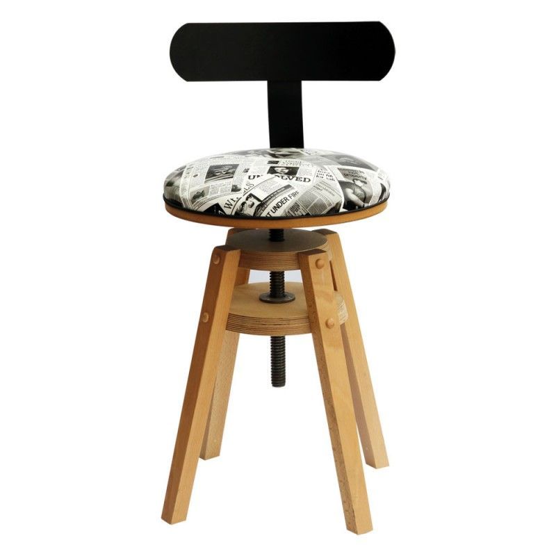 Ξύλινο Σκαμπό - MX 2 X