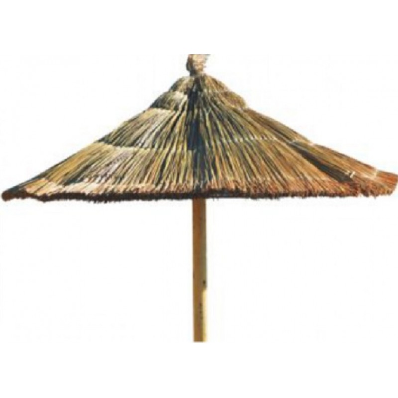 Ψάθινο καπέλο ομπρέλα  2 μέτρα La Bang από ψιλά φυσικά ποταμίσια καλαμάκια  200*200*300cm -ΚΩΔΙΚΟΣ 354444 