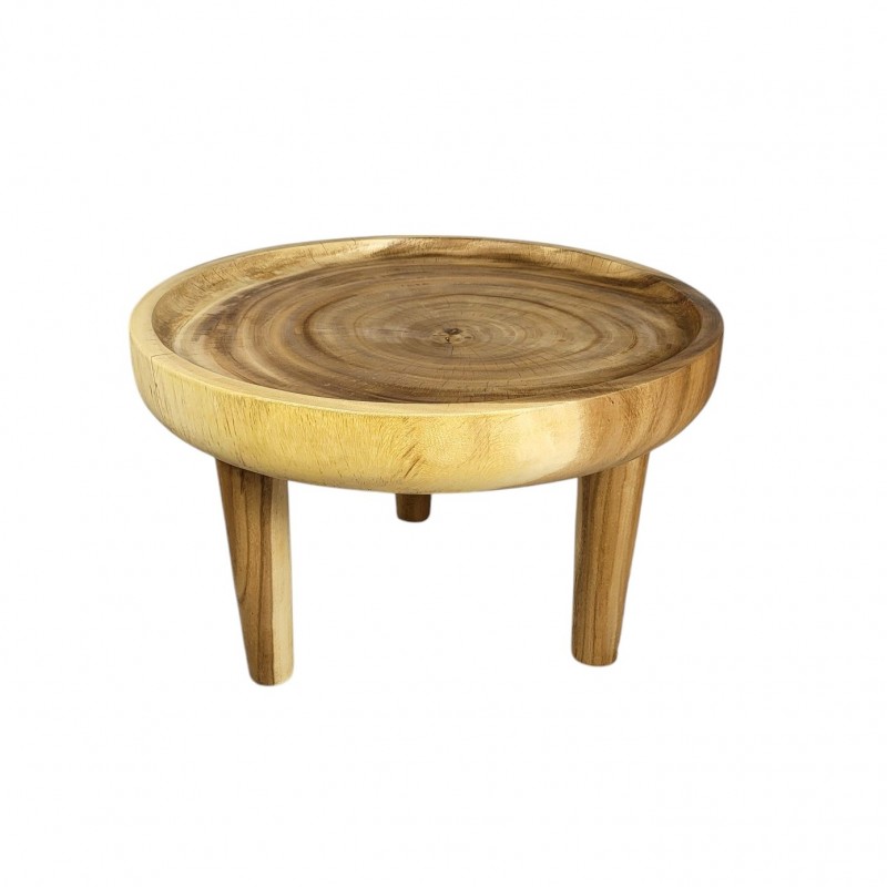 T-401  Τραπέζι σαλονιού από ξύλο Teak.  Διαστάσεις70x70x45cm 