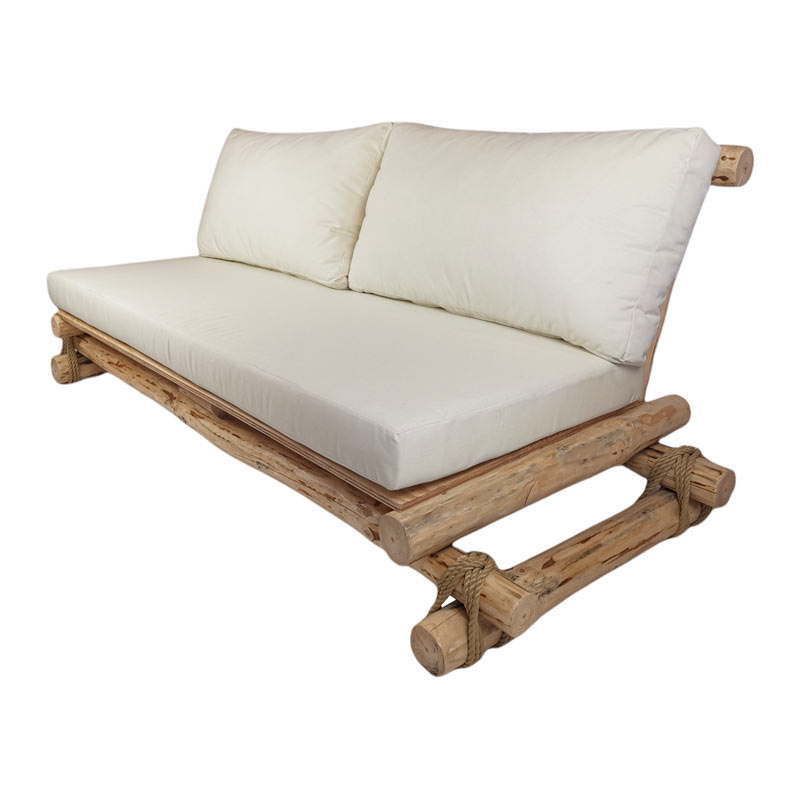 EXOTIQ  B-19 ΚΑΝΑΠΕΣ ΜΕ ΣΧΟΙΝΙ ΠΕΡΙΛΑΜΒΑΝΕΙ ΜΑΞΙΛΑΡΙΑ  200x80x80cm  