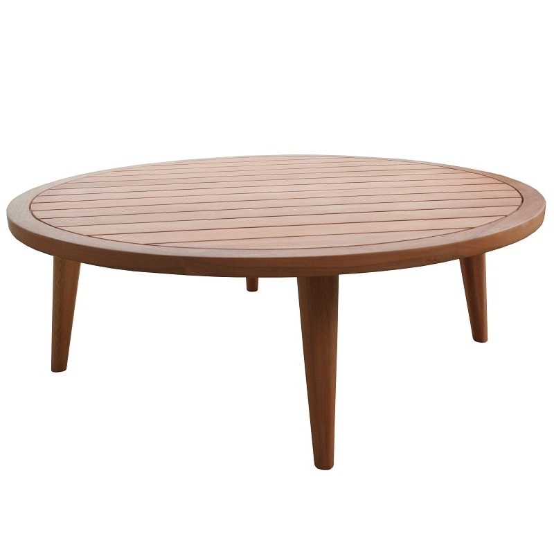 BARCELONA TABLE - CODE 56666 Τραπεζάκι Σαλονιού Από Ξύλο Ακακίας Σε Φυσική Απόχρωση    Διάσταση προϊόντος: Φ100X35H