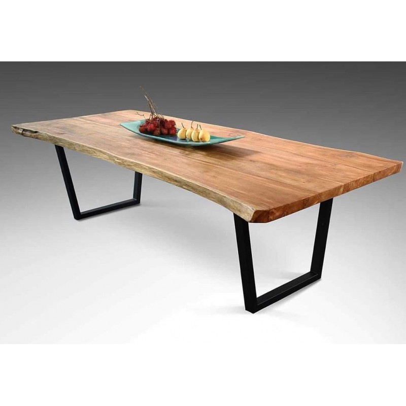  Iroco Metal  Τραπέζι φαγητού από ξύλο teak    Διαστάσεις: 250x90x75cm  