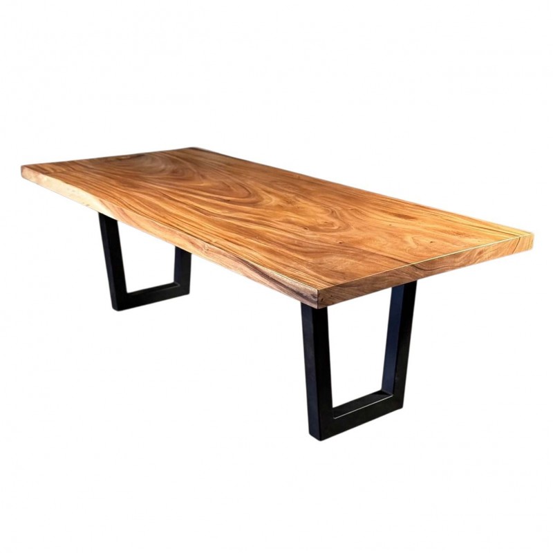  Iroco 180 Τραπέζι φαγητού από μασίφ Iroco  Διαστάσεις 180x95x75cm  