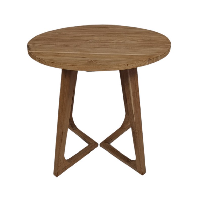 Τραπέζι σαλονιού  Τ-258  Διαστάσεις: Φ 60x45cm - υλικό μασιφ ξυλο  