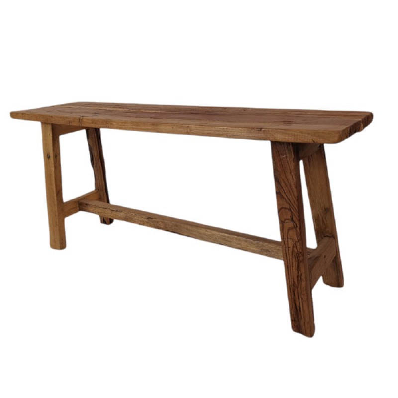  SS-2   Σκαμπό παγκάκι από ξύλο teak  Διαστάσεις: 70x30x45