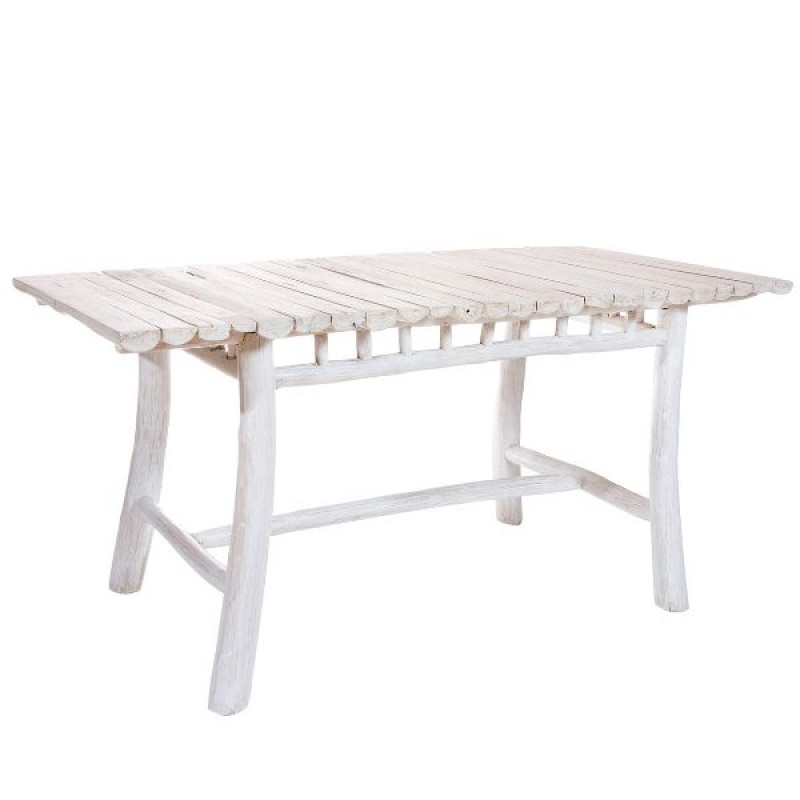 T-3011 τραπέζι από φυσικό μασίφ ξύλο teak  Διαστάσεις: 160x80x75 