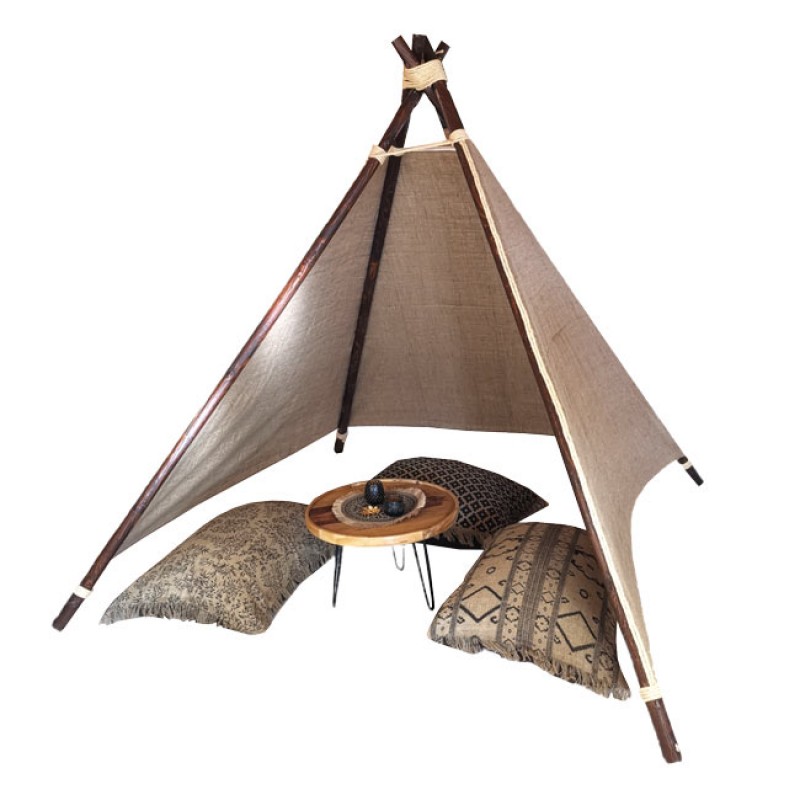 ΞΑΠΛΩΣΤΡΑ  DAYBED σκηνή Ινδιάνικη TIPI  Φ180χ200