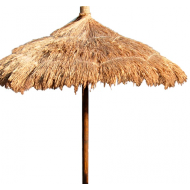 Ομπρέλα με χόρτο στρογγυλή ALANG ALANG  Φ2,10m