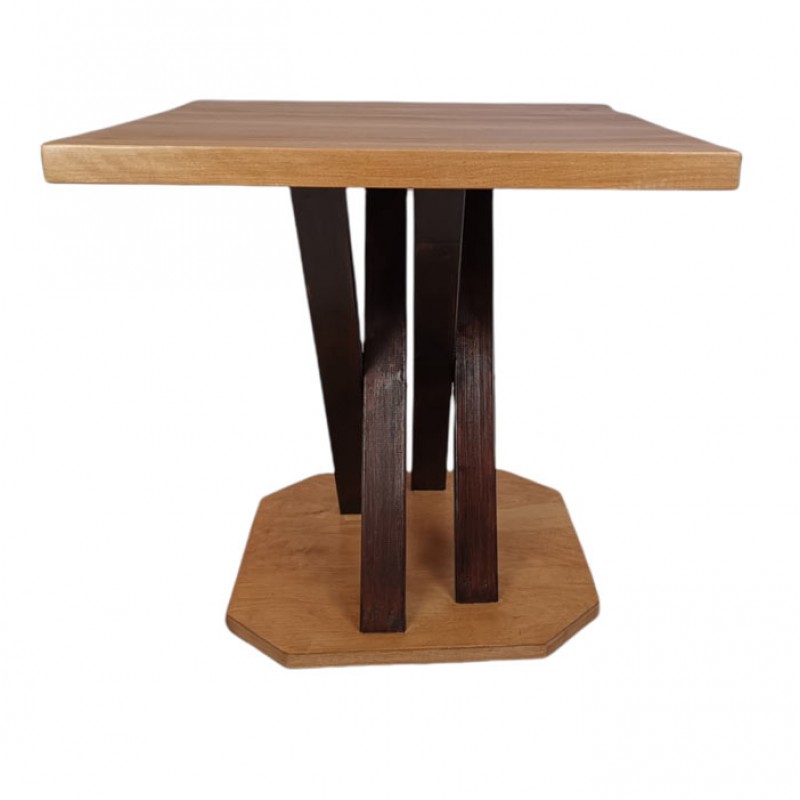 Τραπέζι φαγητού από μασίφ πεύκο  80x80x75 cm  code FUTURE 2026