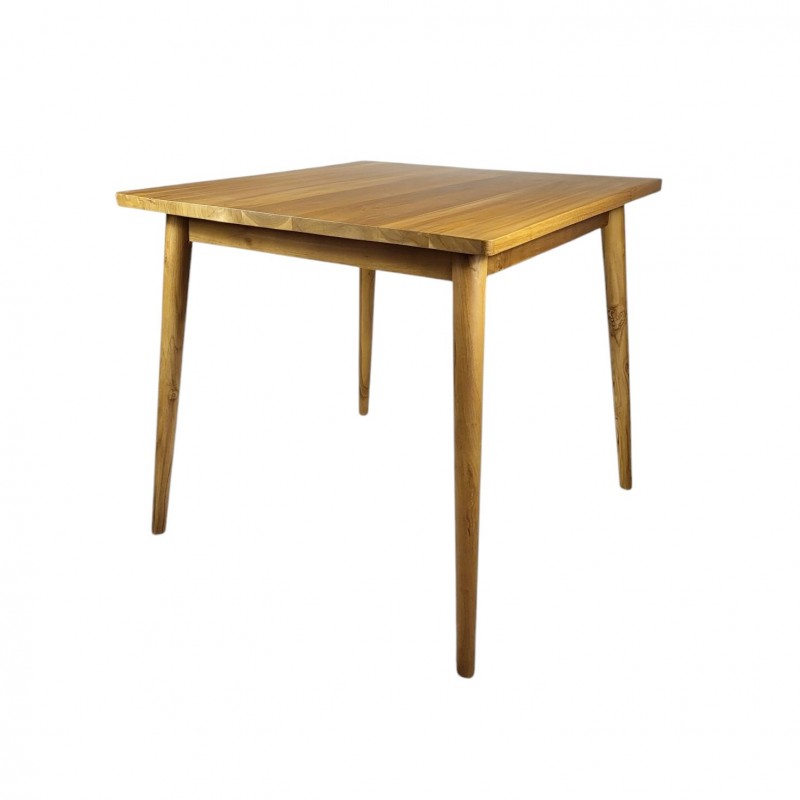 Τραπέζι από συμπαγές ξύλο teak  80x80x75 cm  code T7011