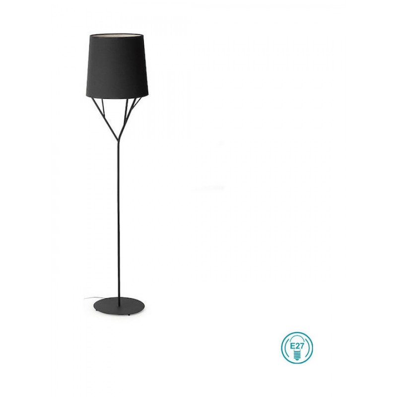 Faro Barcelona Tree Φωτιστικό Δαπέδου Υ167.5xΜ36εκ. με Ντουί για Λαμπτήρα E27 Μαύρο Κωδικός: 29868