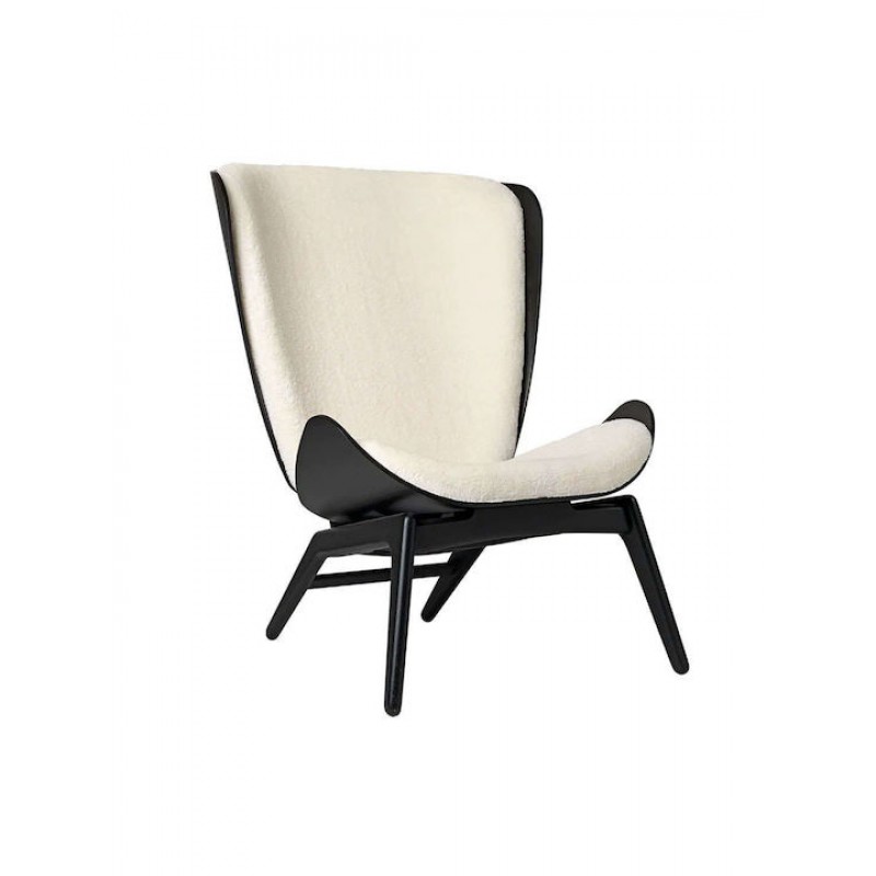 Πολυθρόνα The Reader Teddy Bear 5103C5502-7 78x91x105cm Black Oak-White Umage