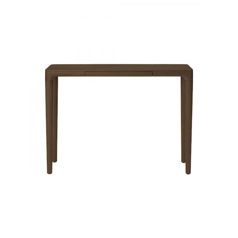 Κονσόλα Heart'n'Soul 5715 110x30x82cm Dark Oak Umage Ατσάλι,Ξύλο,Mdf