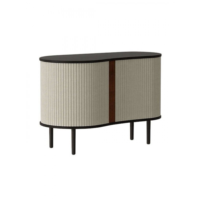 Μπουφές Audacious Horizons S 5111C706-02 100x50x67cm Black Oak-Sand Polyester,Ξύλο