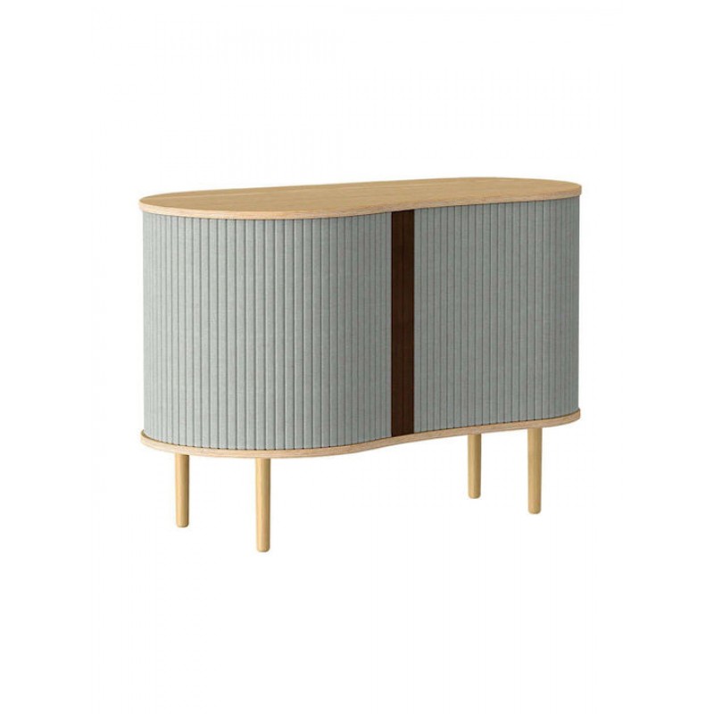 Μπουφές Audacious Horizons S 5600C706-03 100x50x67cm Oak-Light Grey Umage Polyester,Ξύλο