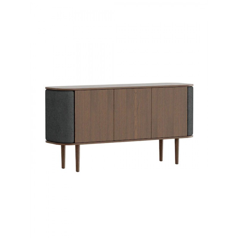 Μπουφές Treasures Horizons S 5775C711-04 150x43x75cm Dark Oak-Dark Grey Umage Ατσάλι,Ξύλο