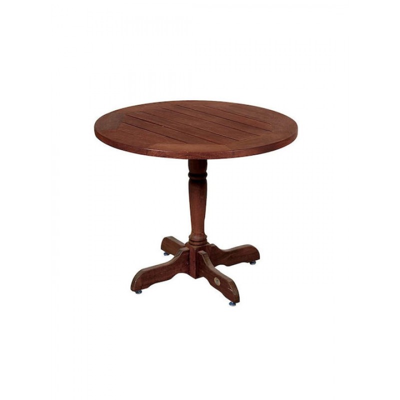Στρογγυλό Ξύλινο Τραπέζι 90 x 75(h)cm ,Kwilla Κωδικός: REGENT