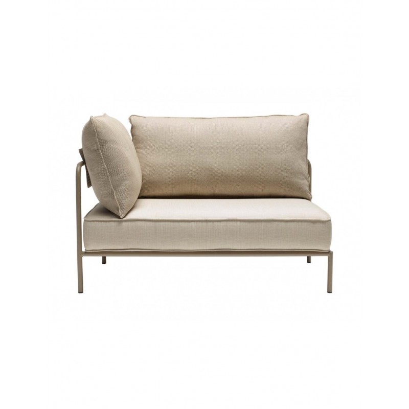 Flap καναπές με αριστερό μπράτσο  Art.2887   Κωδικός : 29790-112737  Διαστάσεις : 130x85x66c εκρου ύφασμα 