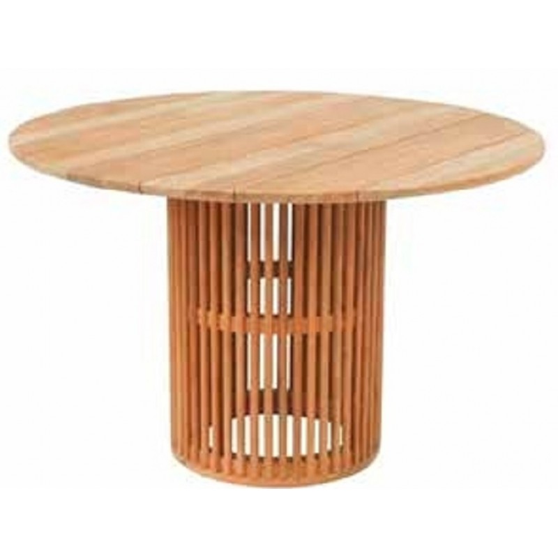 Τραπέζι φαγητού PIQUE S  Κωδικός: NAT 063   από ξύλο teak  Ύψος: 76cm  Μήκος: 120cm  Πλάτος: 120cm