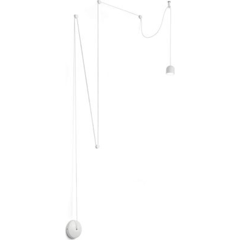 IDEAL LUX ΦΩΤΙΣΤΙΚΟ ΟΡΟΦΗΣ LED ΜΕΤΑΛΛΙΚΟ ΛΕΥΚΟ TALL SP1 SMALL 196794