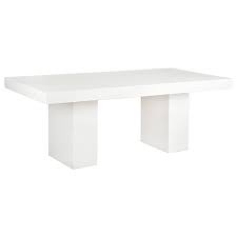 NORFOLK 240 DINING TABLE FS279  240Χ100ΧΗ74 - white colour 