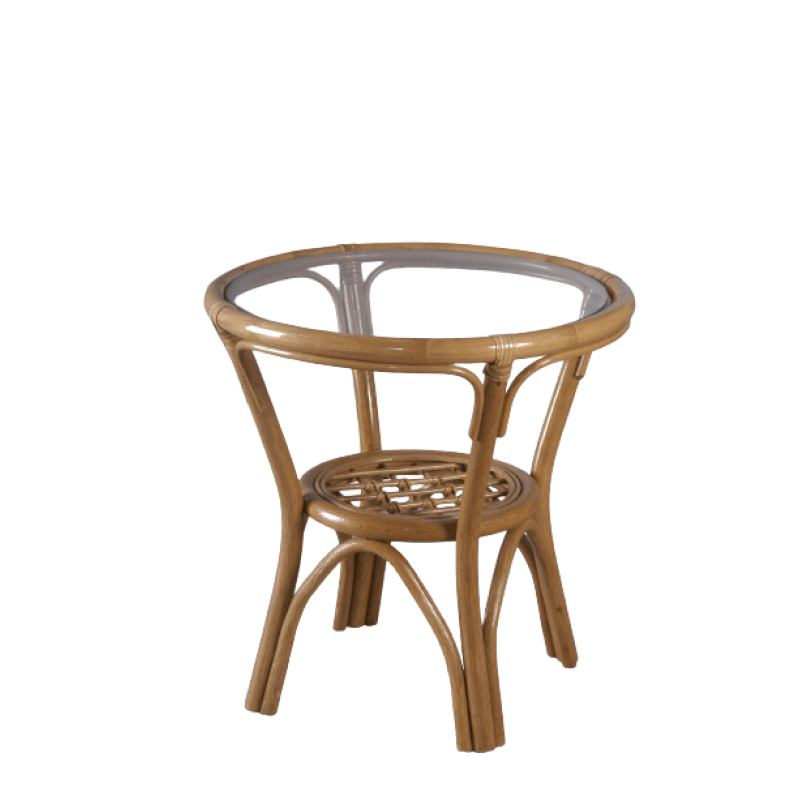 Τραπεζάκι σαλονιού από φυσικό καλάμι 3086BC1