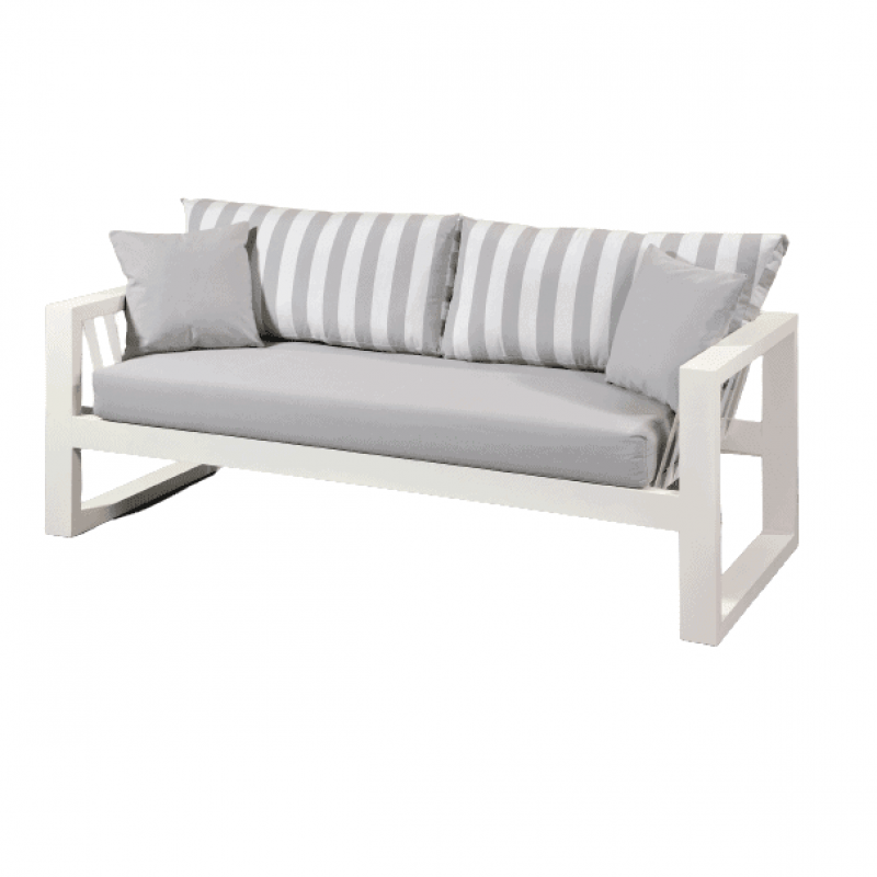 Καναπές αλουμινίου NICE1 με συνθετικούς ιμάντες Διάσταση Προϊόντος: 150X70X70H