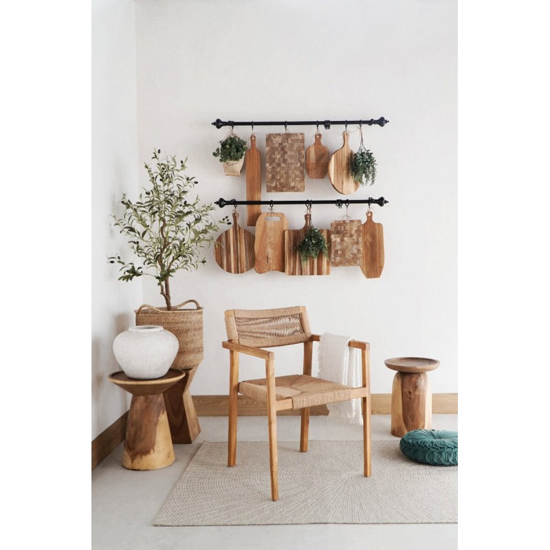 Καρέκλα Charlotte από ξύλο Teak -1258631 Διάσταση προϊόντος: 59x55x83H