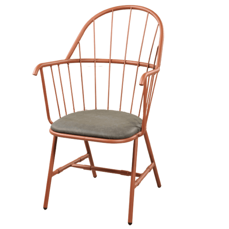 Πολυθρόνα Valencia μεταλλική Διάσταση Προϊόντος: 57Χ64Χ92 