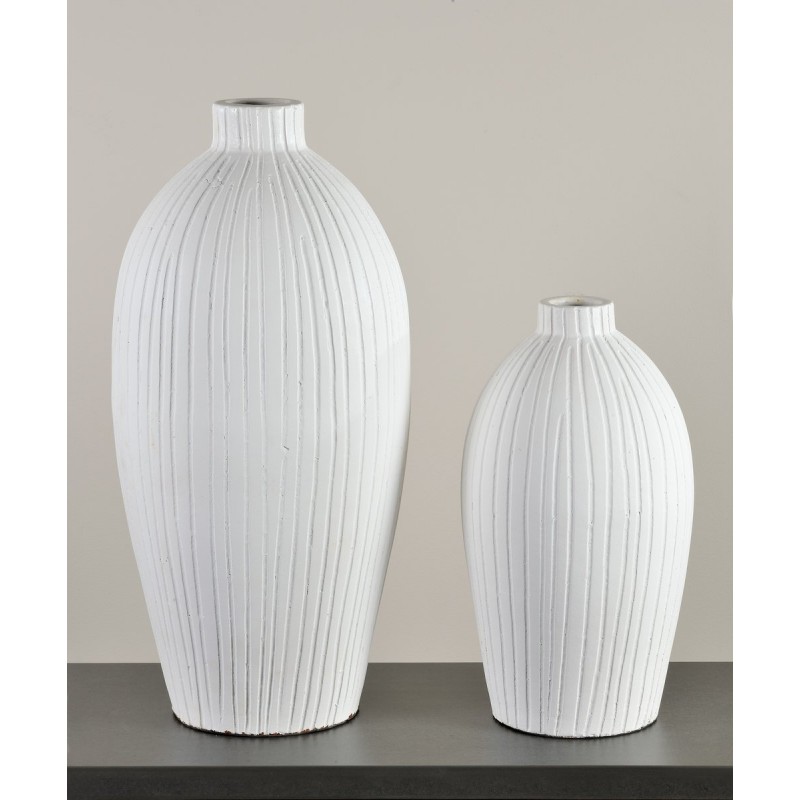 Bάζα Linea Set από TERRACOTA- 300331  Διάσταση προϊόντος: Φ30X60 & Φ20X40H