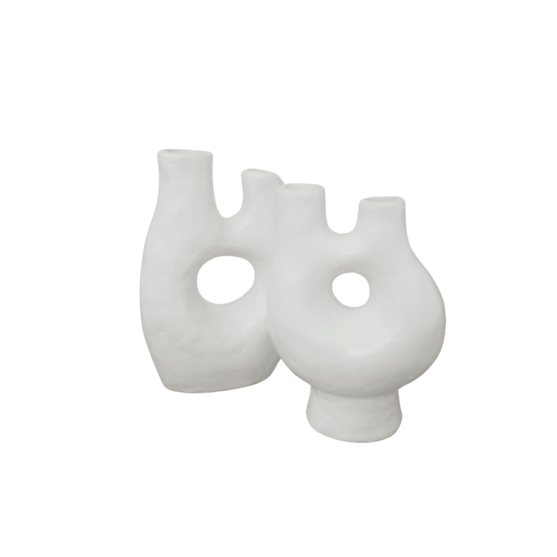 Διακοσμητικό βάζο OSLO από τσιμέντο- THD434 Διάσταση προϊόντος: 29x15x40