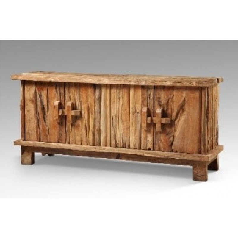 Μπουφές από ξύλο Teak – 131927  Διάσταση προϊόντος: 200X50X100H