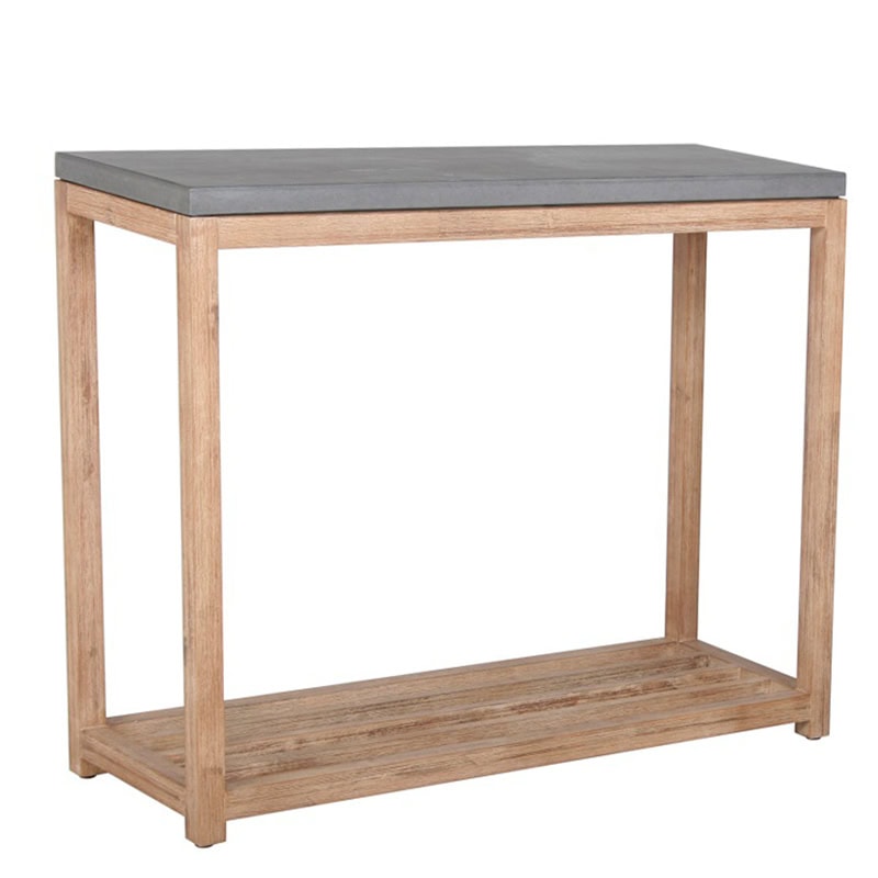 Κονσόλα από ξύλο ακακίας 63006 Διάσταση βάσης : 96X35X75H