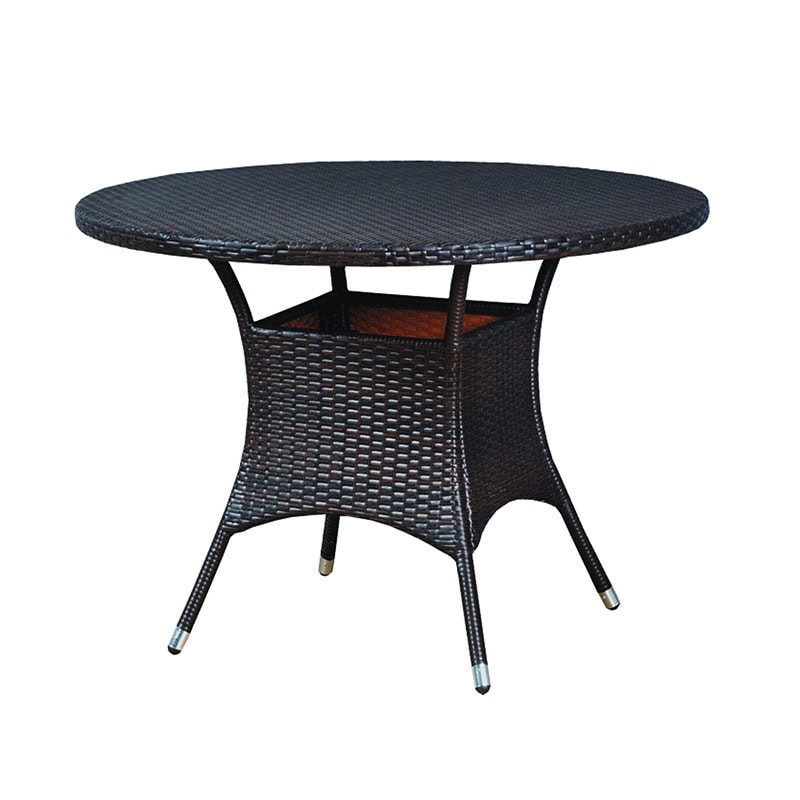 Tραπέζι ροτόντα από συνθετικό Rattan – KFT3032  Διάσταση προϊόντος : Φ106Χ75H