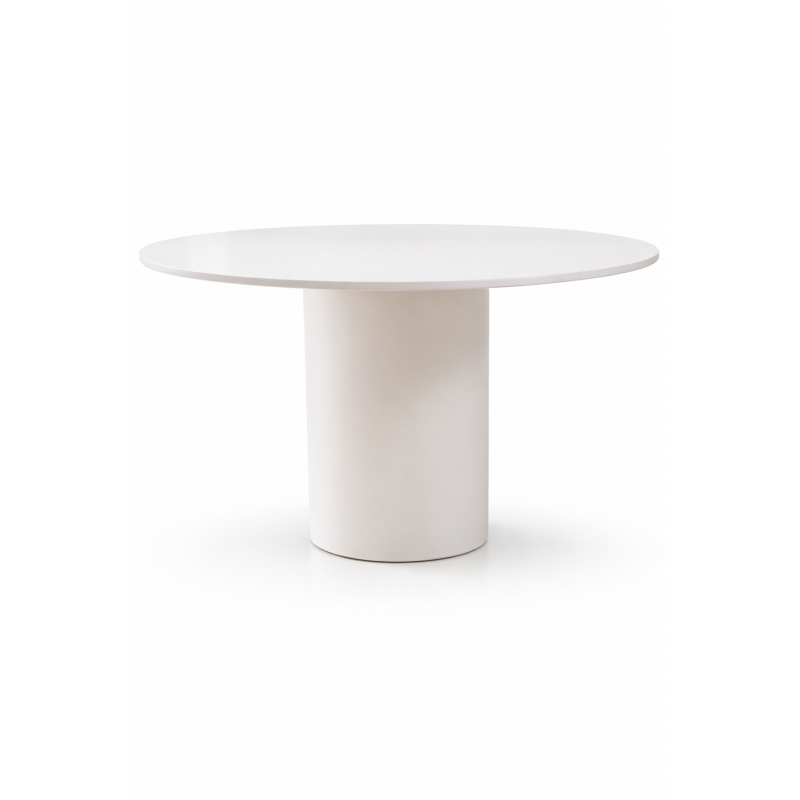 Στρογγυλό τραπέζι φαγητού Roma απο ρητίνη – THD559 Διάσταση Προϊόντος: Φ150×75