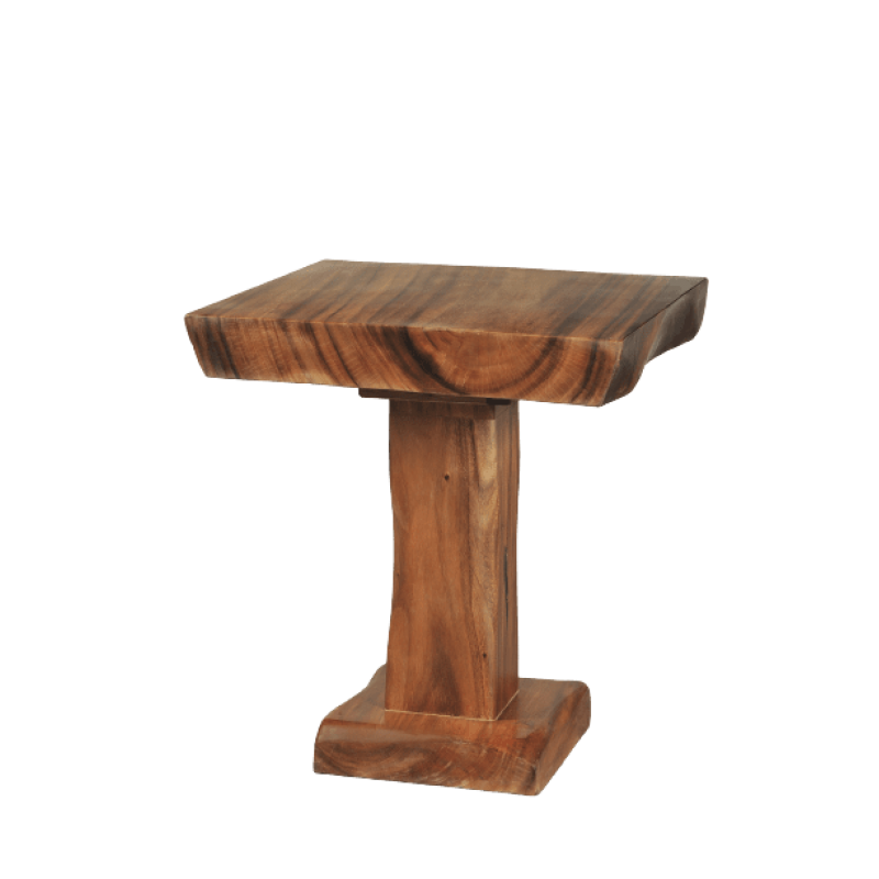 SMALL BISTRO TABLE Τραπέζι από μασίφ ξύλο Suar 