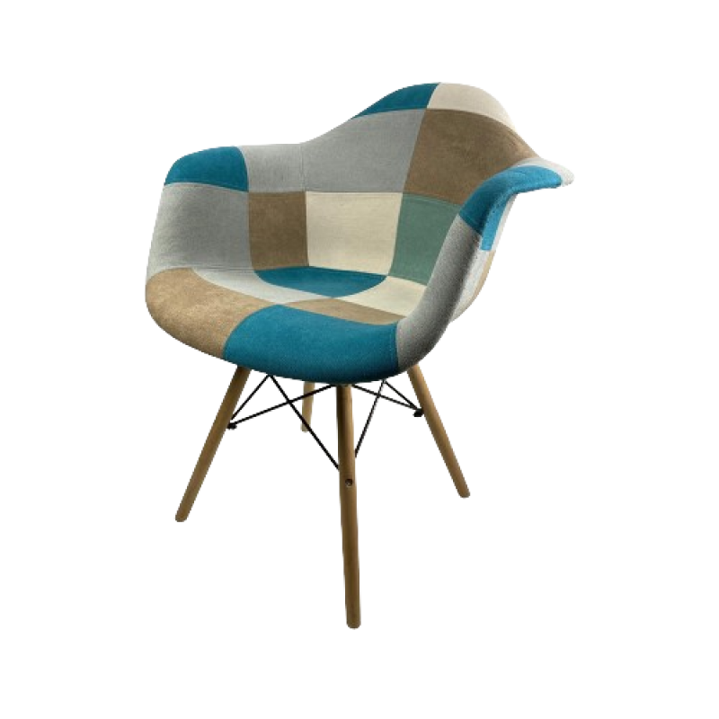  TONE πολυθρόνα ενιαίου χώρου ξύλo ΦΥΣΙΚΟ, 56x52x76