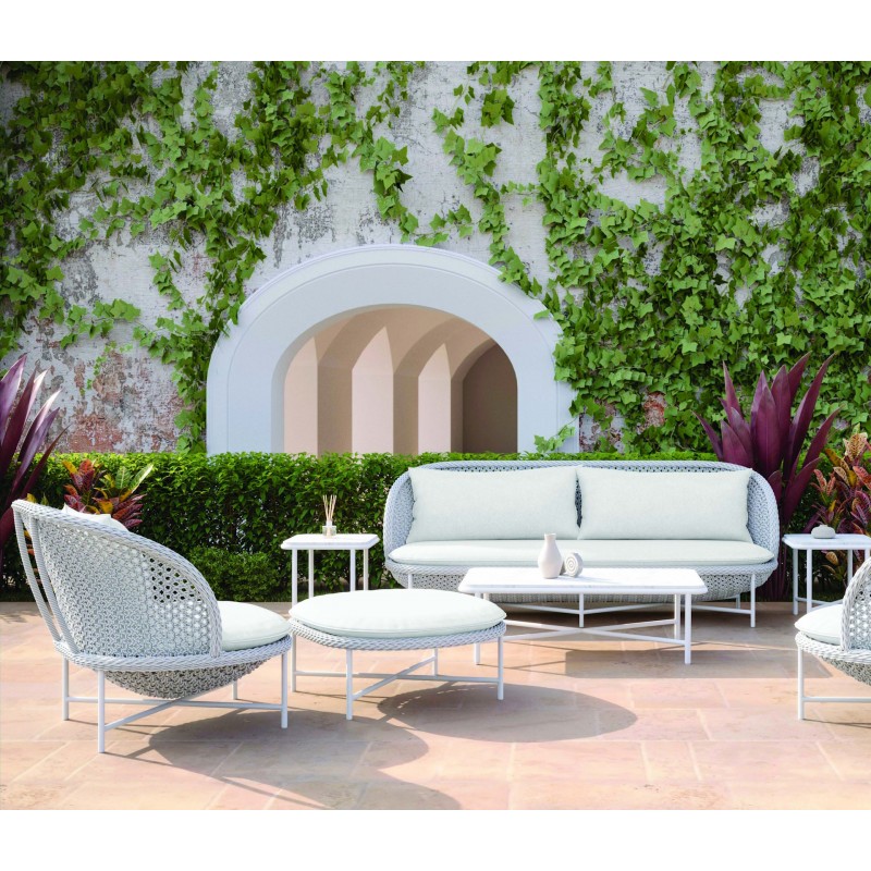 Σετ σαλονιού αλουμίνιο Wicker  Montauk-3 Lounge Set 7-τεμαχίων   