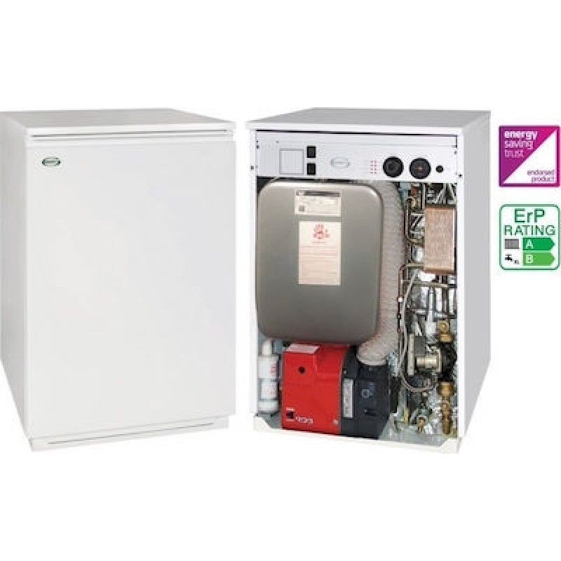 Grant Vortex Combi 36 Λέβητας Συμπύκνωσης Πετρελαίου με Καυστήρα 30954kcal/h Κωδικός: 7943537