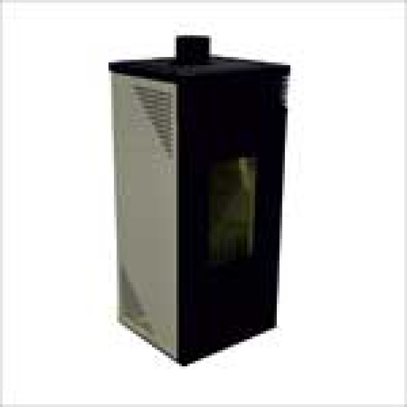 Ξυλόσομπα με βεντιλατέρ EVOSTOVE 9KW Griglia White  