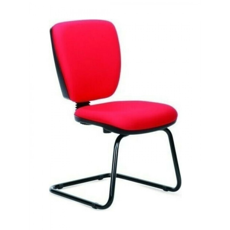 Καρέκλα Επισκέπτη Matrix MX6953Α σε Κόκκινο Χρώμα 45x43x88cm