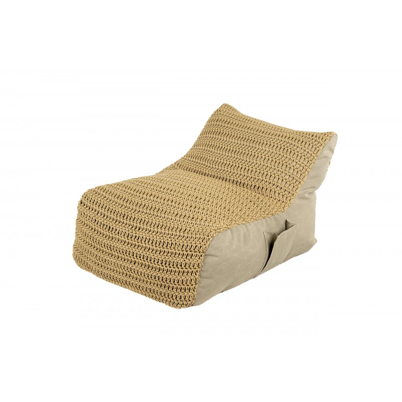 ΕΠΑΓΓΕΛΜΑΤΙΚΟ ΠΟΥΦ  MACRAME APER  PVC 2X1   ΔΙΑΣΤΑΣΕΙς Υ: 0,72 CM Φ: 0,70 CM Π: 0,,90 CM 