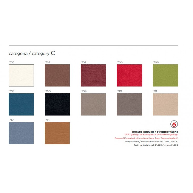  BROW Πολυθρόνα γραφείου με δύχτι και δερματίνη μηχανισμό ανάκλησης  synchro